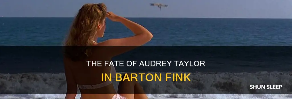 what happens to the woman barton fink sleeps with