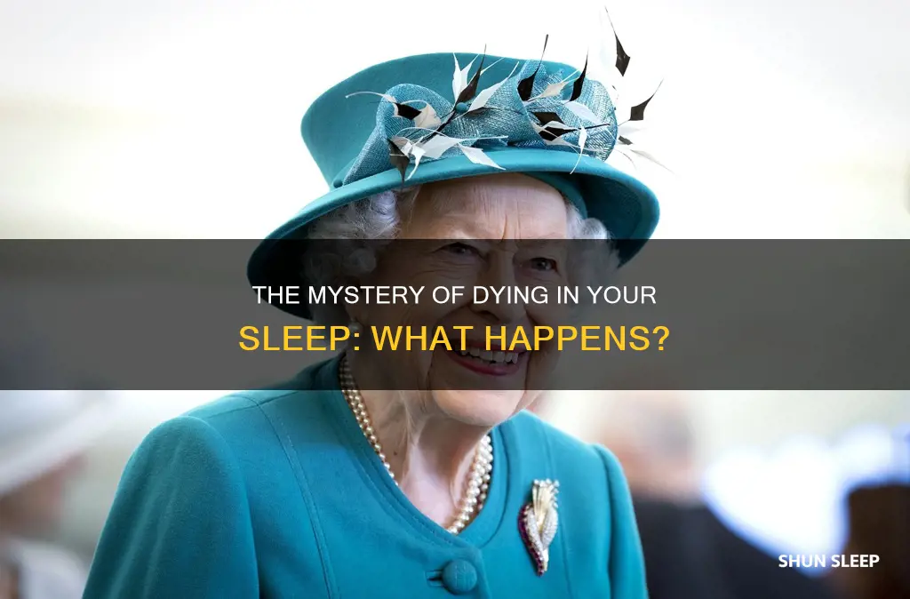 what happens to you when you die in your sleep
