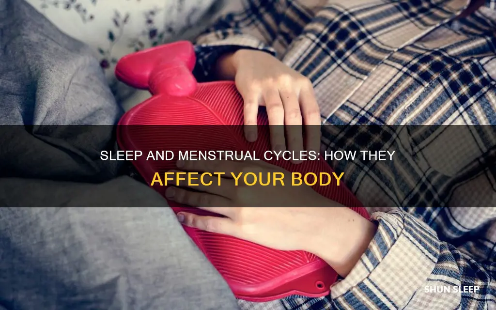 what happens to your body while sleeping menstrual cycle