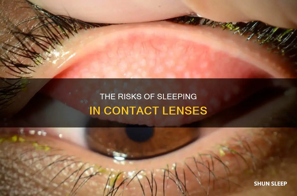 what happens to your eyes when you sleep in contacts