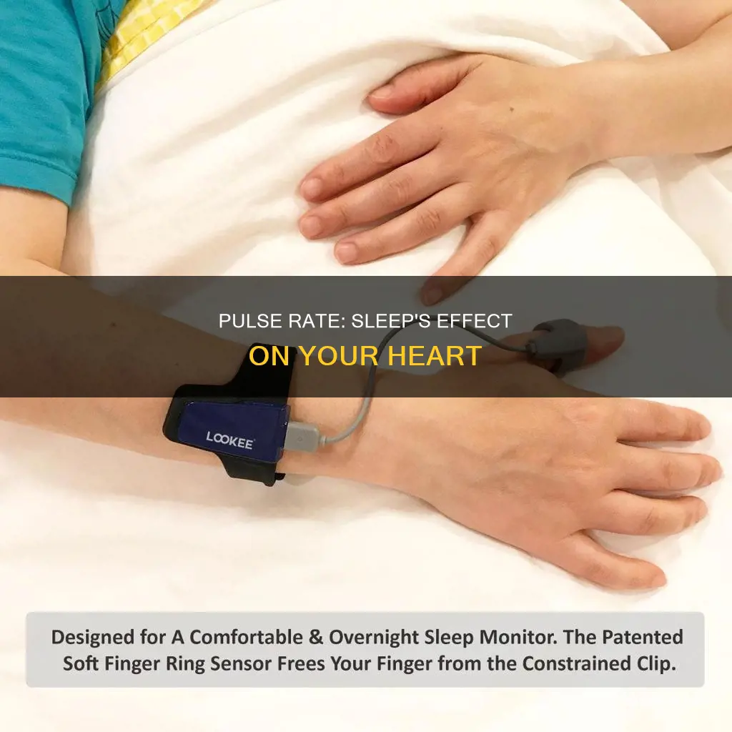 what happens to your pulse rate when you sleep