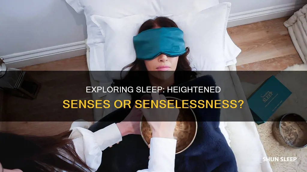 what happens to your senses when you sleep