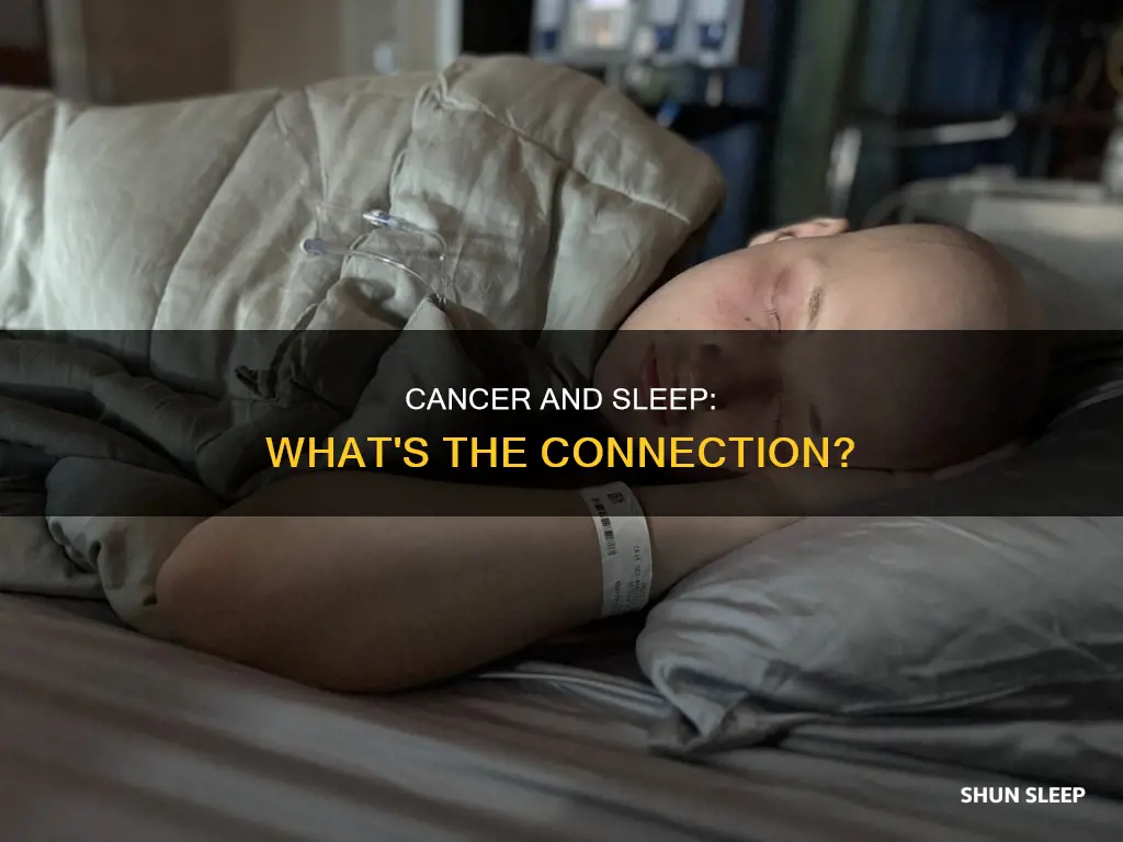 what happens when a cancer patient sleeps all the time