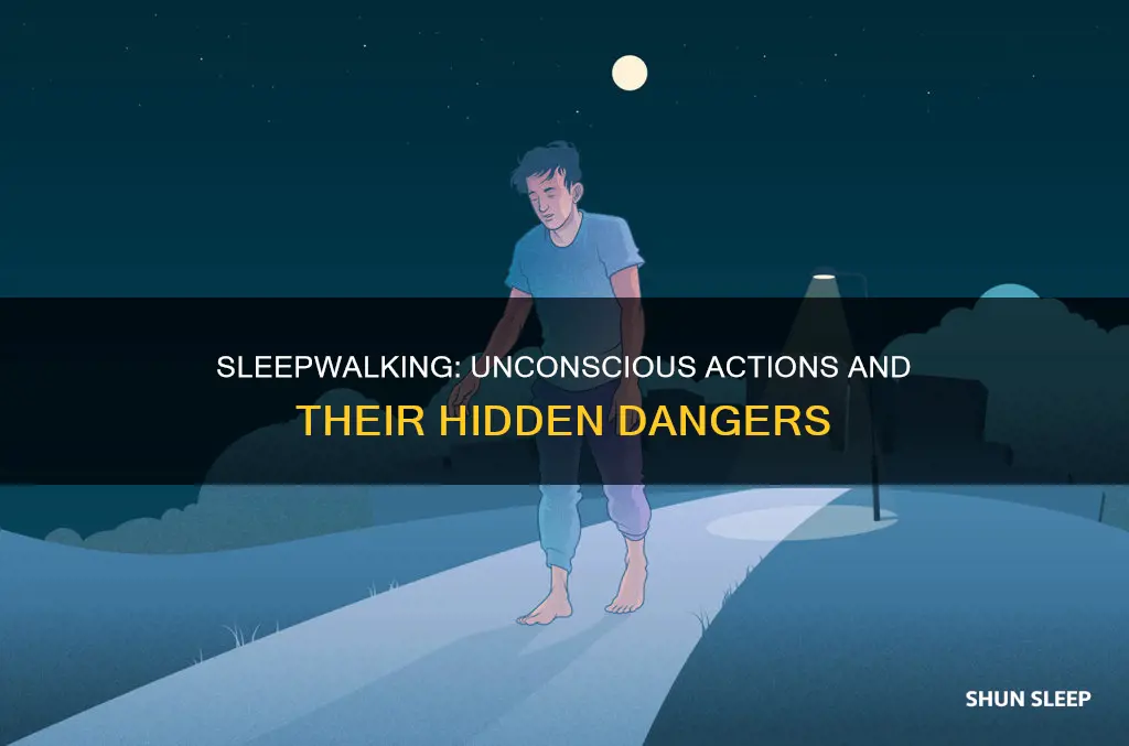 what happens when a person sleep walks
