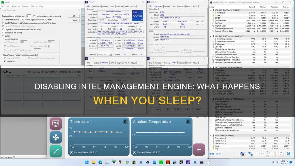 what happens when i sleep the intel management engine