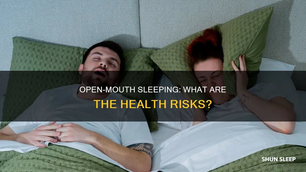 what happens when i sleep with my mouth open