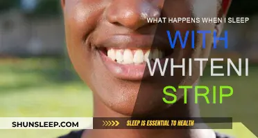 Whitening Strips: What Happens When You Sleep?