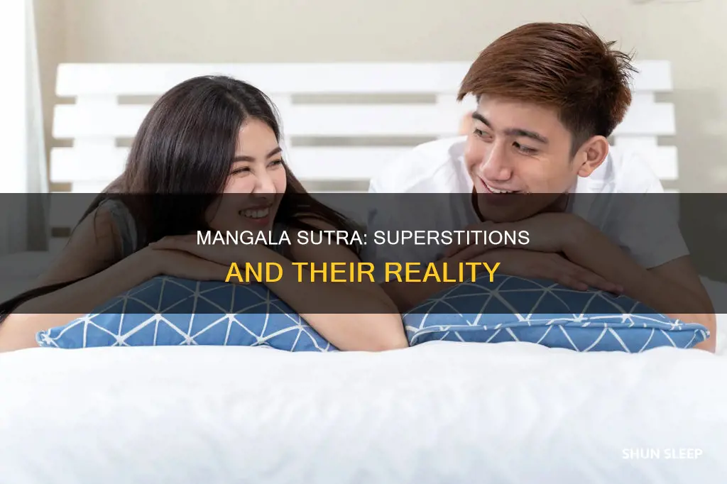 what happens when mangala sutra comes out during sleep