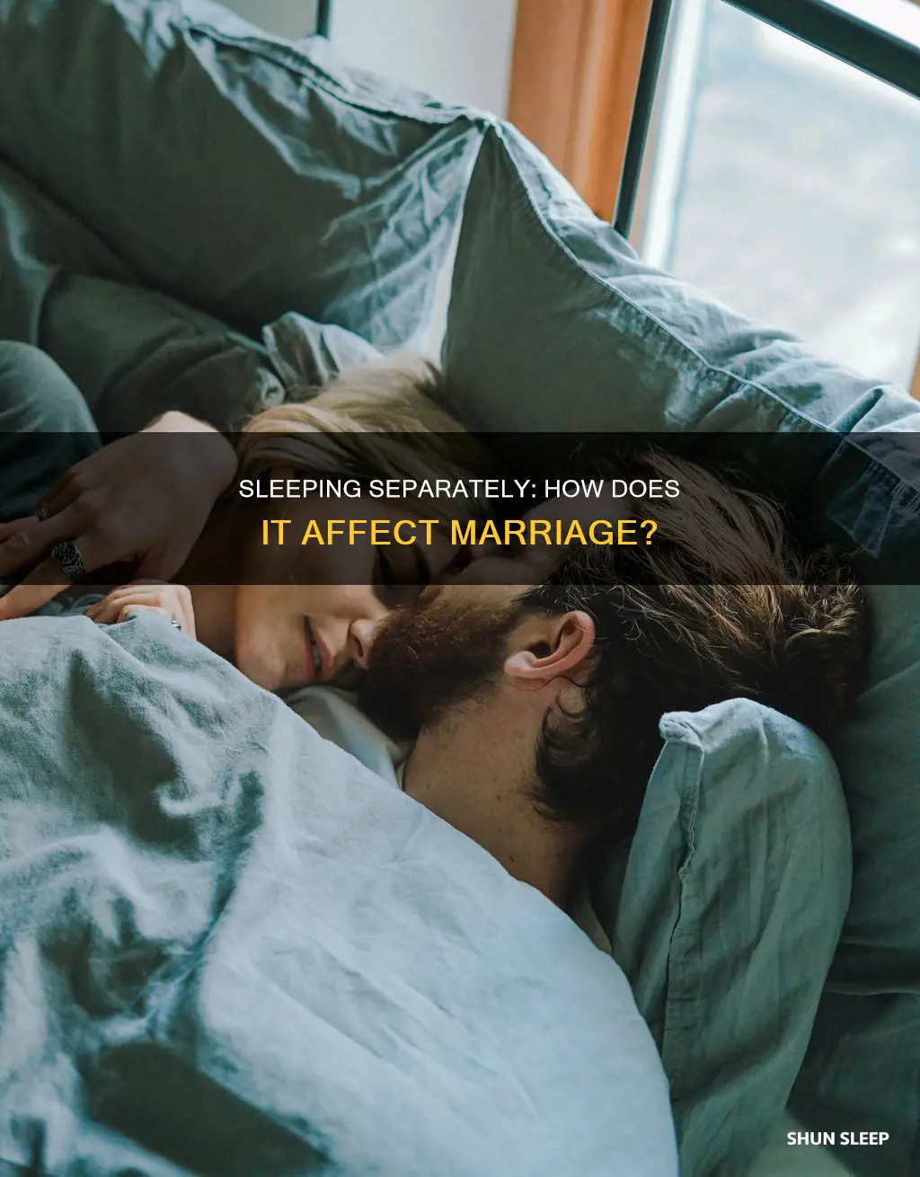 what happens when married couples sleep apart