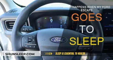 Ford Escape: Sleep Mode Explained