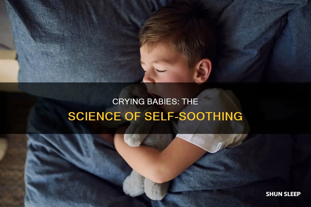 what happens when newborn cries itself to sleep