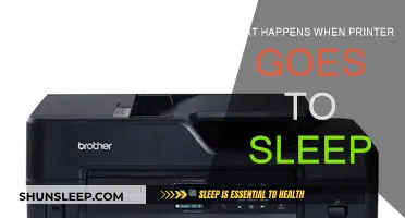 Printers Napping: What Happens When They Doze Off?
