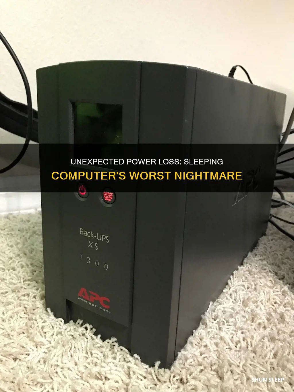 what happens when sleeping computer loses power