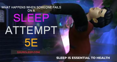 How Failing Sleep Affects Your Character's Fate