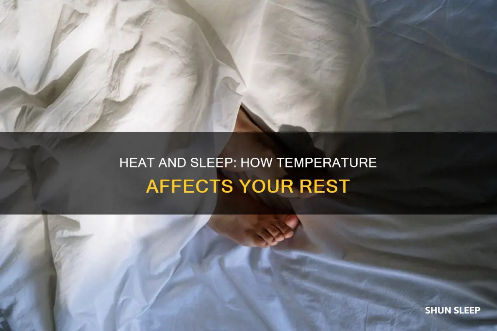 what happens when the body is too hot to sleep