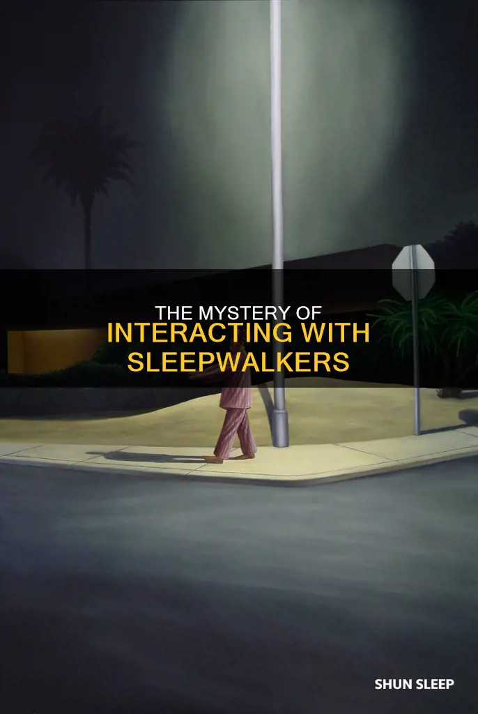what happens when touch a sleep walker