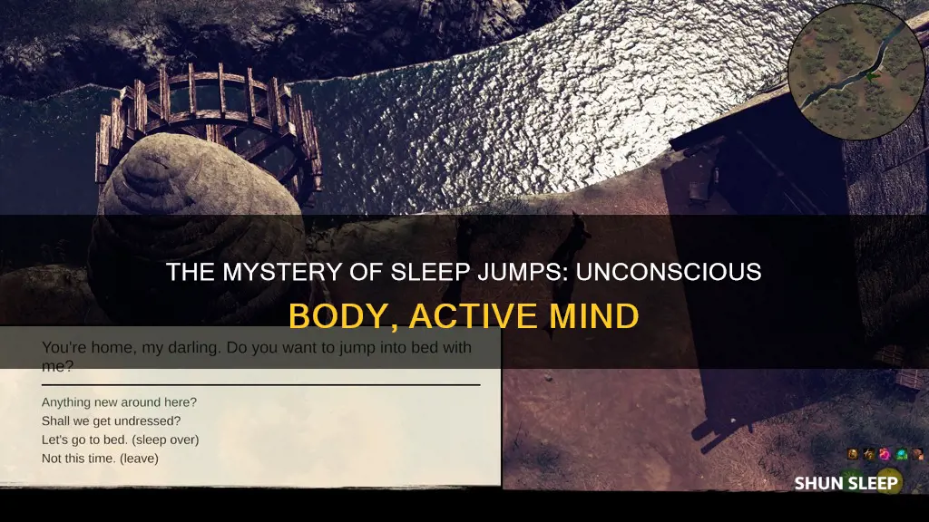what happens when u jump in your sleep