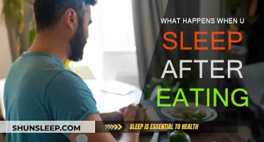 Eating Late and Sleeping: The Risks and Effects