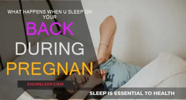Back-sleeping during pregnancy: What are the risks?