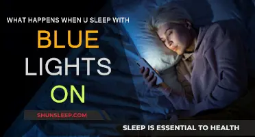 Blue Light at Night: Sleep Disruption and Health Risks