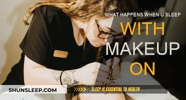 Makeup and Sleep: A Recipe for Disaster