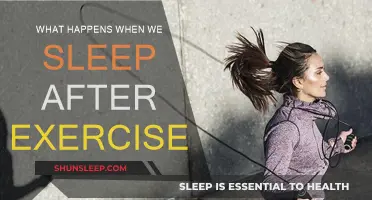 Exercise and Sleep: The Body's Recovery Process