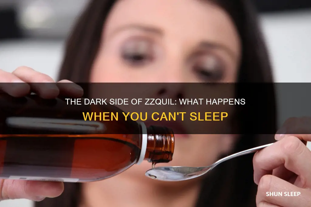 what happens when you can sleep after taking zzquil