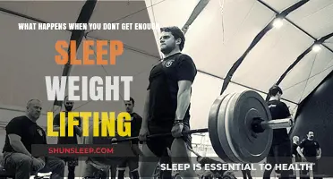 Sleep Deprivation's Impact on Weight Lifting Performance and Recovery