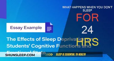The Dangers of Sleep Deprivation: 24 Hours Without Sleep