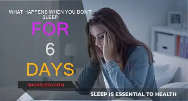 The Dangers of Sleep Deprivation: A Six-Day Journey