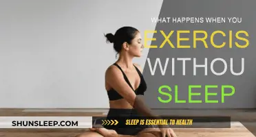 Exercise Without Sleep: A Recipe for Disaster?