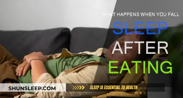 Midnight Snacking: The Aftermath of Falling Asleep After Eating