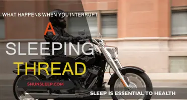 Interrupting a Sleeping Thread: What Happens and Why?