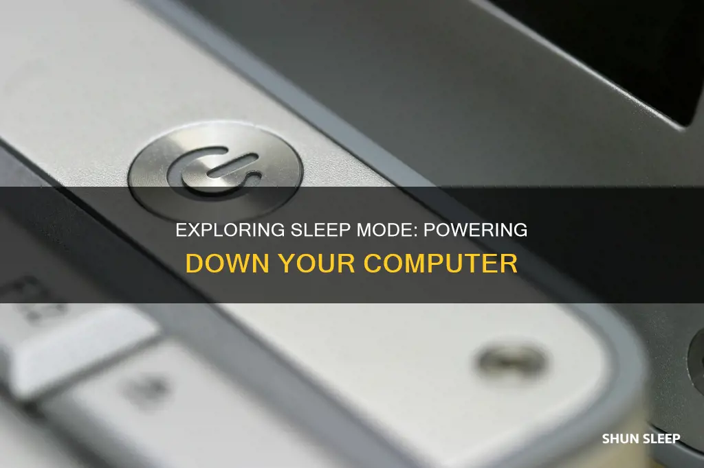 what happens when you set a computer to sleep