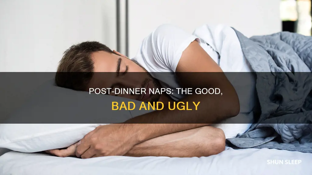 what happens when you sleep after a big meal