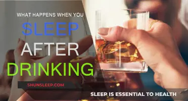 Drinking and Sleeping: What Happens When You Mix Both?