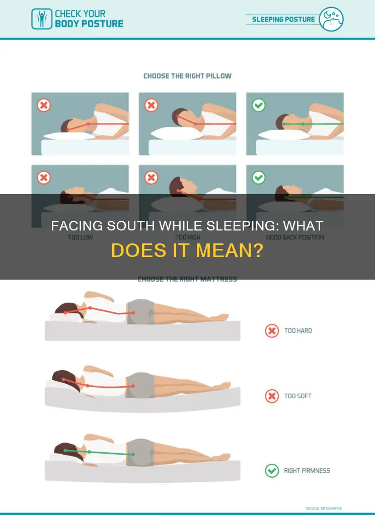 what happens when you sleep facing south