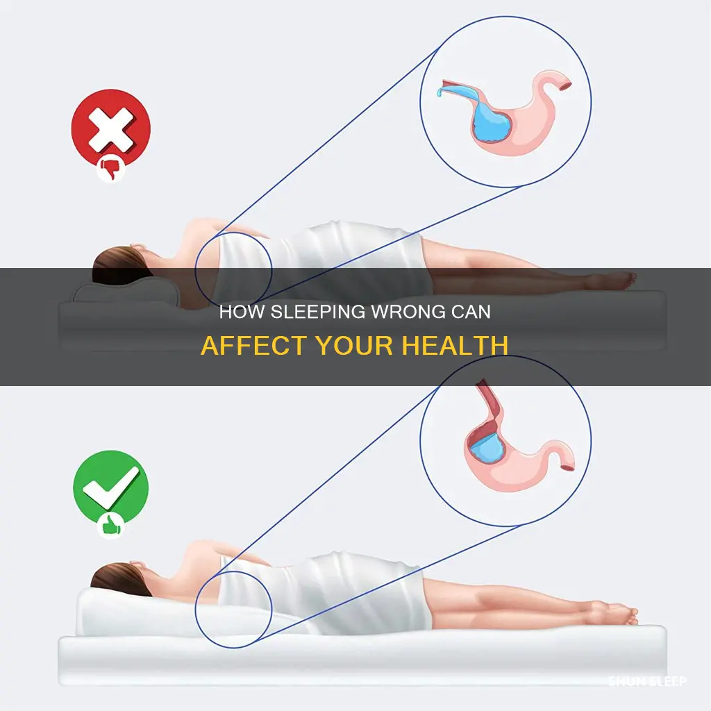 what happens when you sleep on something wrong