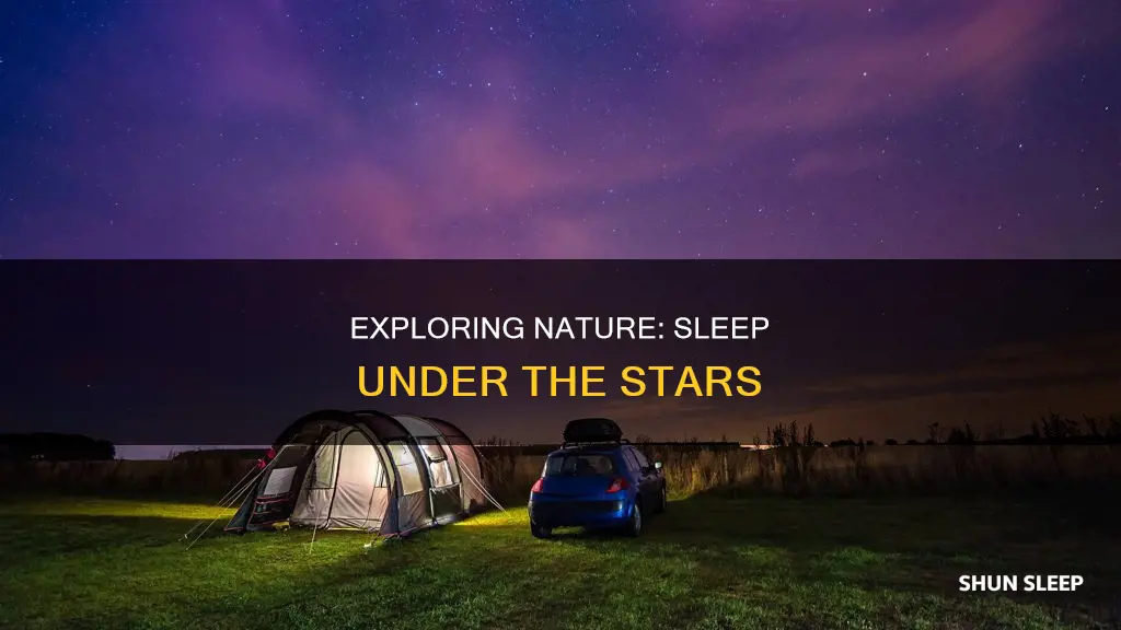 what happens when you sleep outside