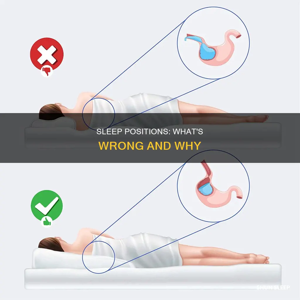 what happens when you sleep the wrong way