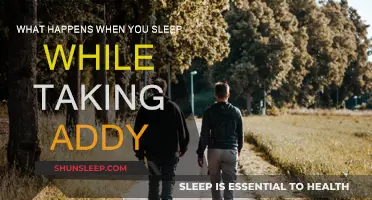 The Effects of Sleeping on Adderall