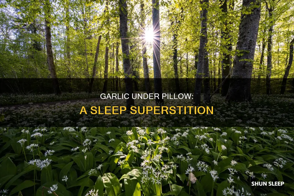 what happens when you sleep with garlic under your pillow