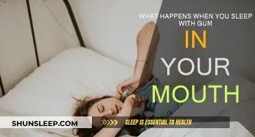 Chewing Gum While Sleeping: Safe or Not?
