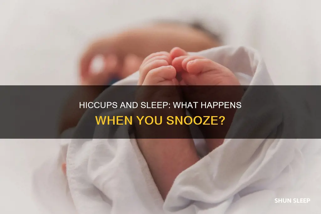 what happens when you sleep with hiccups
