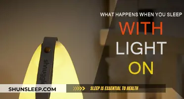Light Sleep: Exploring the Impact of Sleeping with Lights On