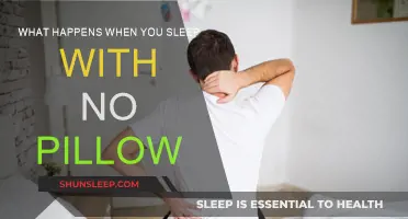 Sleeping Without a Pillow: What's the Impact?