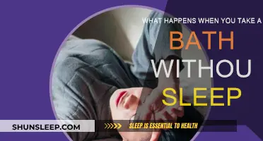 Drowsy Bathing: Exploring Sleep Deprivation's Impact