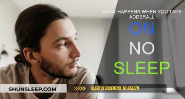 Adderall and Sleep Deprivation: A Dangerous Mix