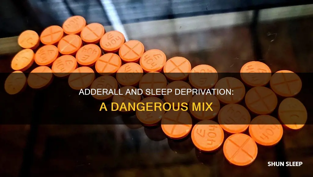 what happens when you take adderall on no sleep