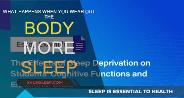 Sleep Deprivation: The Body's Response to Exhaustion